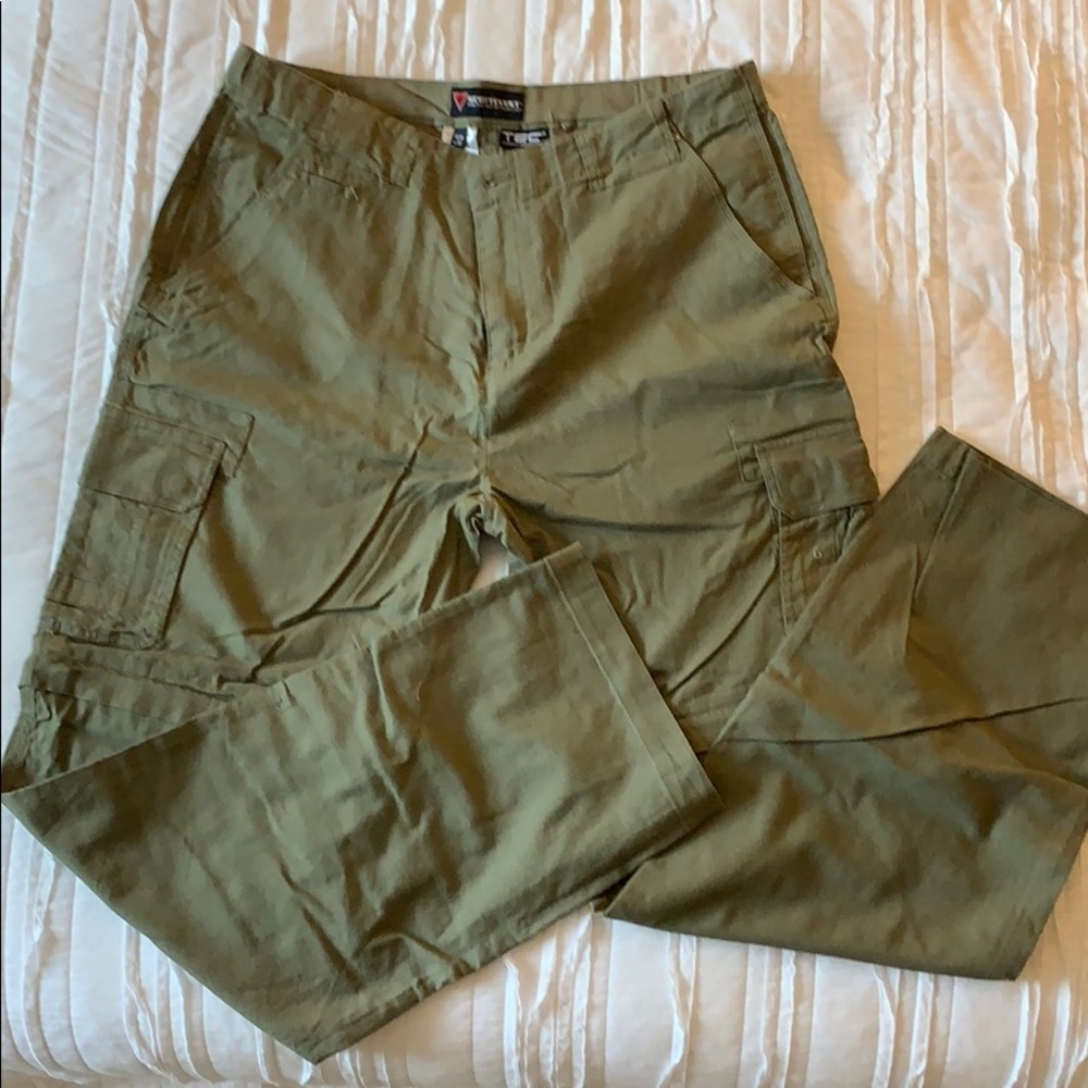 ScottEvest linen/cotton zip-off TEC pants/shorts